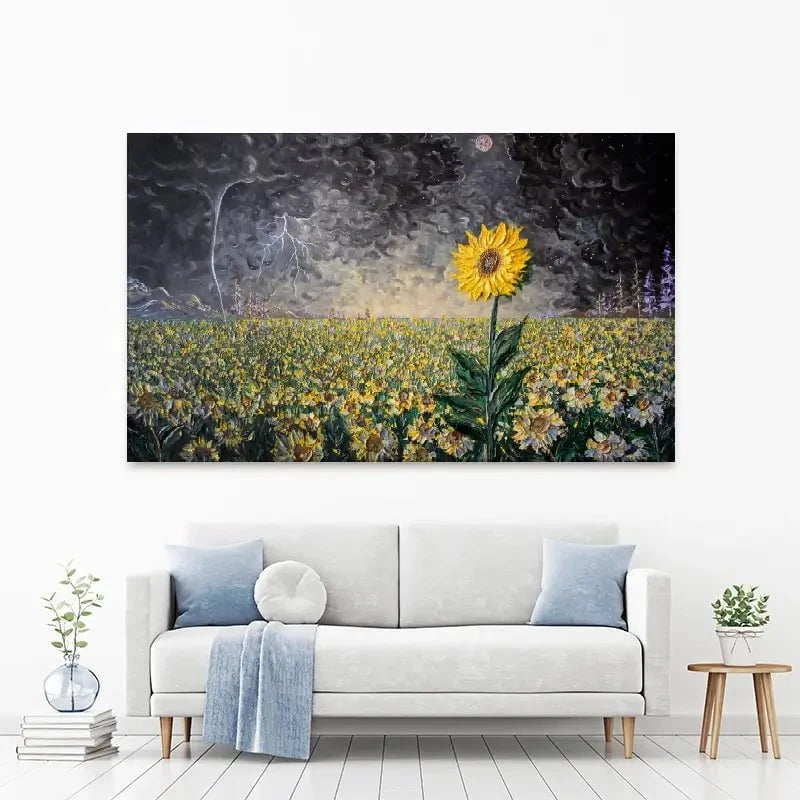 Brave The Storm Canvas Print Brave The Storm Canvas Print wall art product Nada Khatib