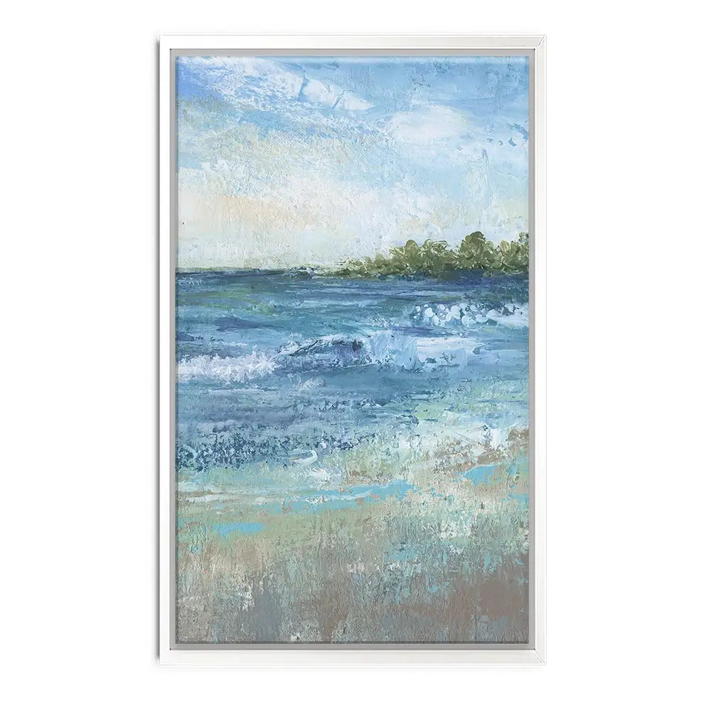 Breaking Waves Canvas Print Breaking Waves Canvas Print wall art product Carol Robinson