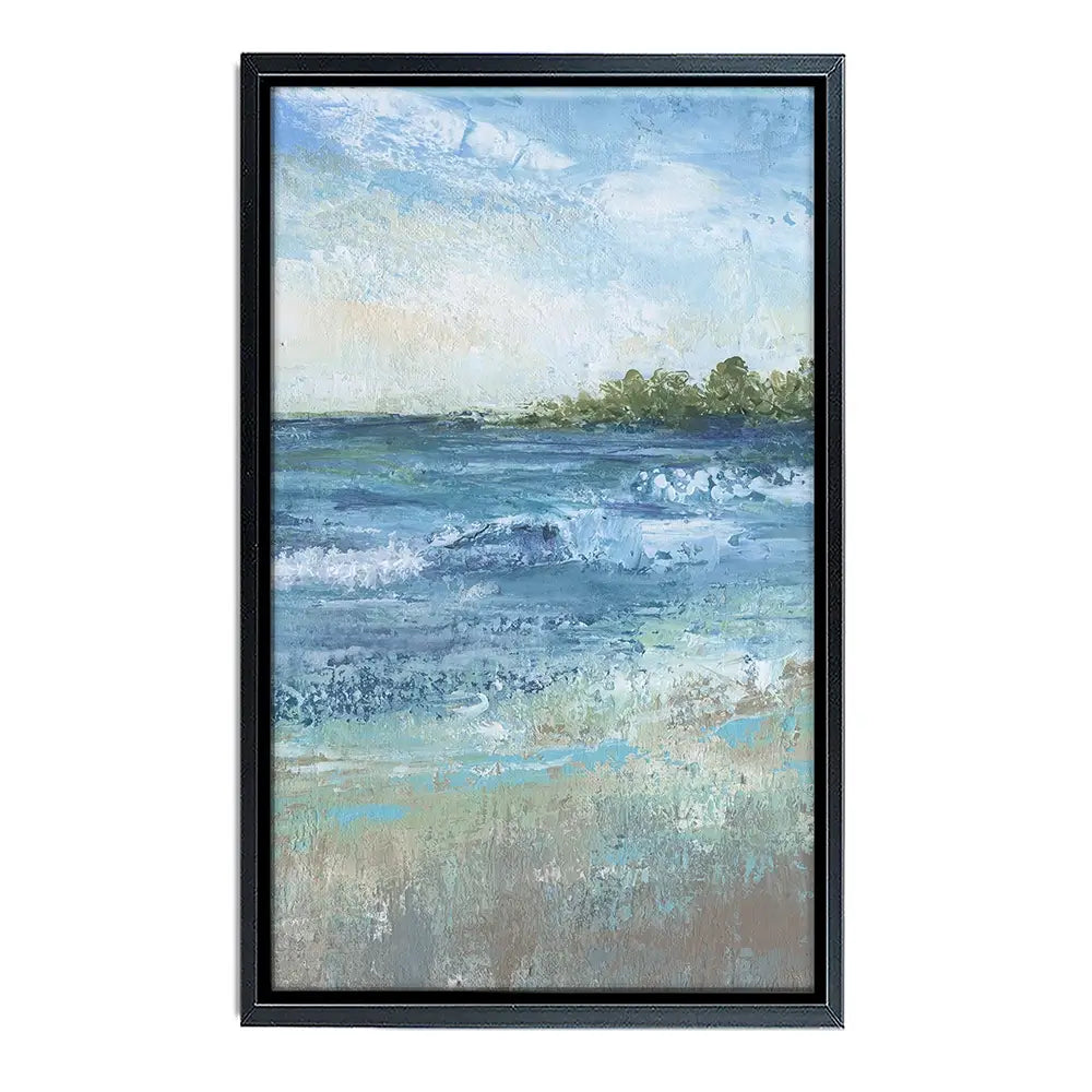 Breaking Waves Canvas Print Breaking Waves Canvas Print wall art product Carol Robinson