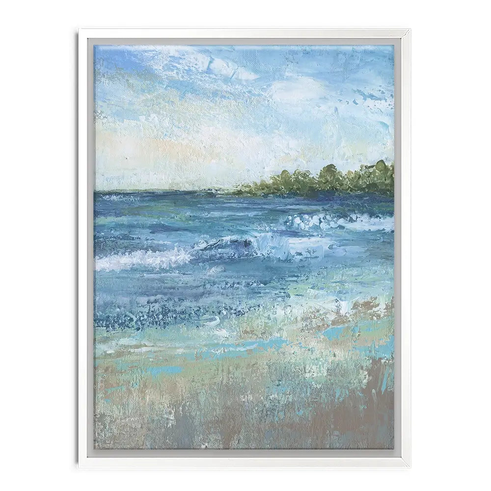 Breaking Waves Canvas Print Breaking Waves Canvas Print wall art product Carol Robinson