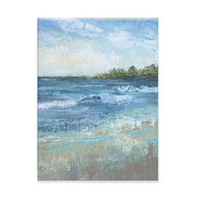 Breaking Waves Canvas Print Breaking Waves Canvas Print wall art product Carol Robinson