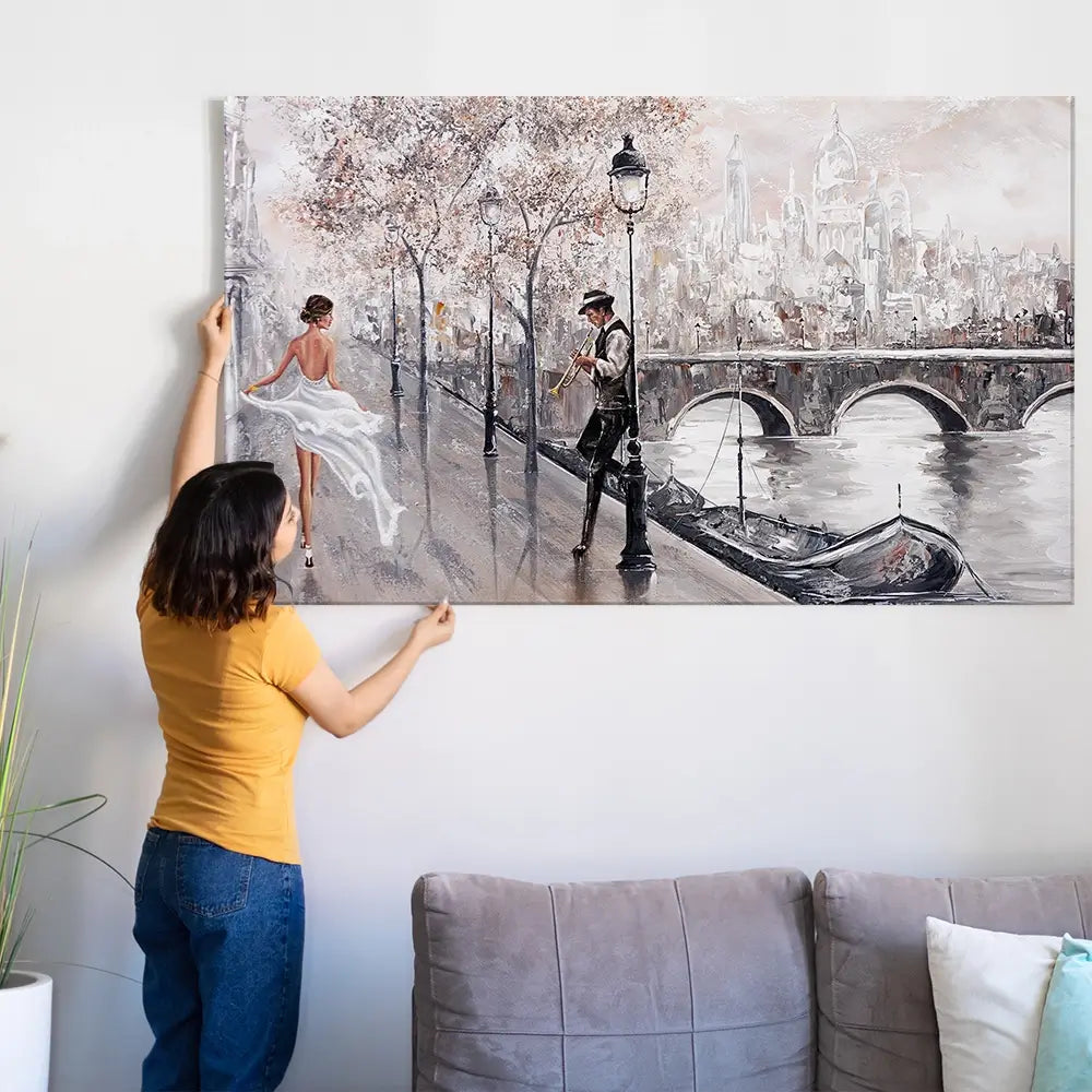 Breathless Paris Flair Oversized Canvas Print Breathless Paris Flair Oversized Canvas Print wall art product Art Print Shop