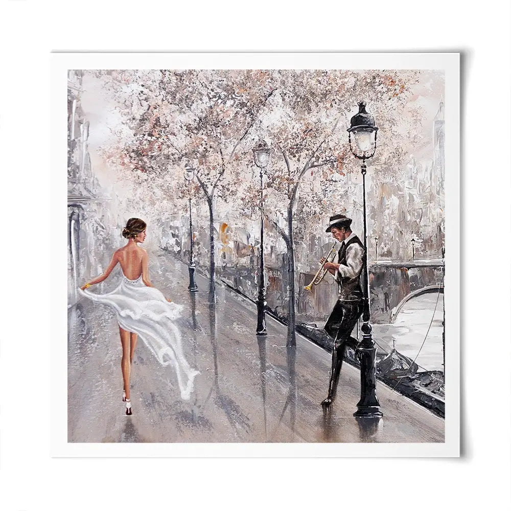 Breathless Paris Flair Square Art Print Breathless Paris Flair Square Art Print wall art product Isabella Karolewicz