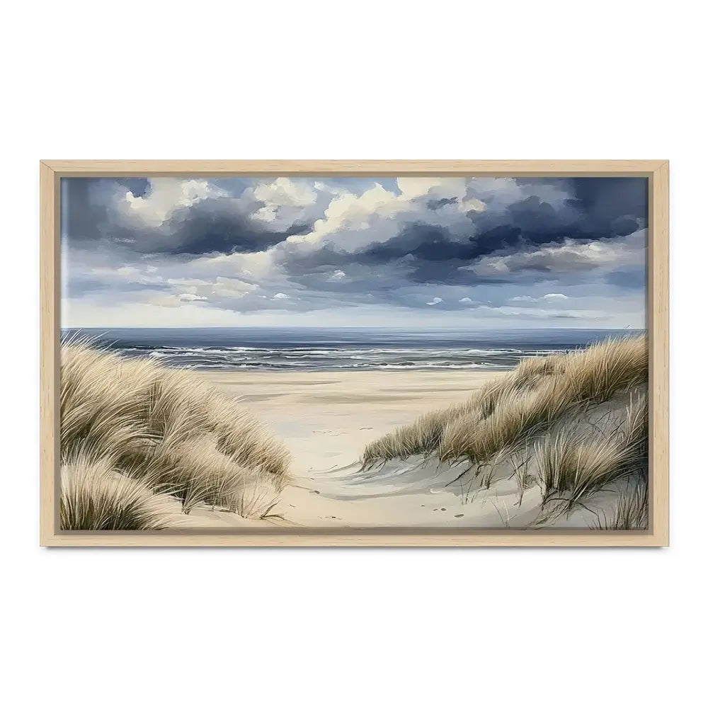 Breezy Beach Oversized Canvas Print Breezy Beach Oversized Canvas Print wall art product David Alexander Elder