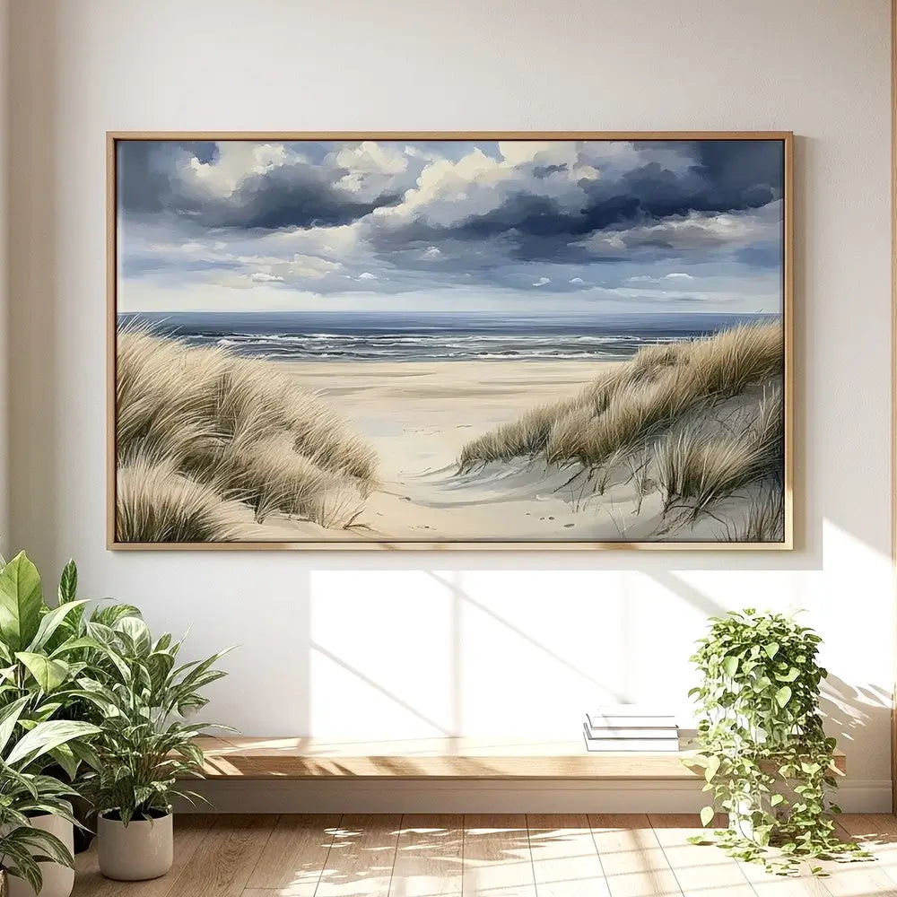 Breezy Beach Oversized Canvas Print Breezy Beach Oversized Canvas Print wall art product David Alexander Elder