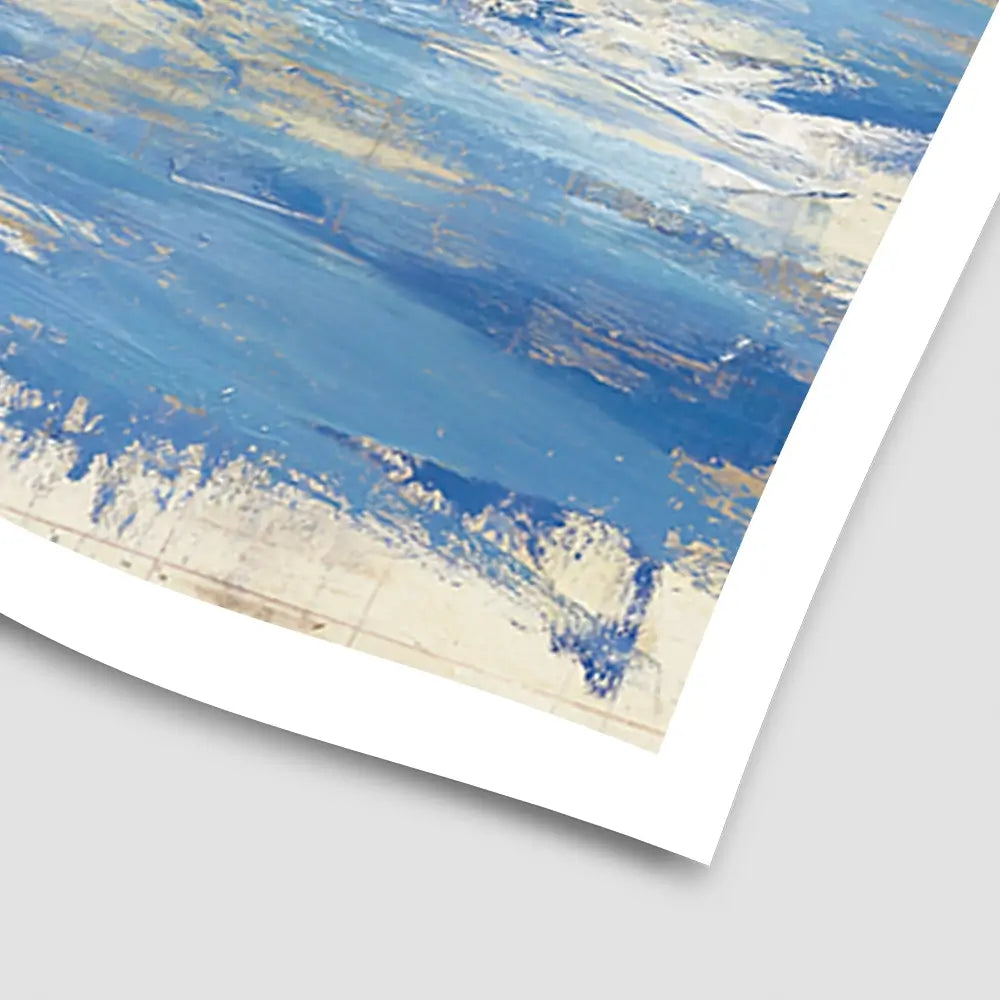 Bridge Over Loose Water Art Print Bridge Over Loose Water Art Print wall art product Chromatic Storm Studio