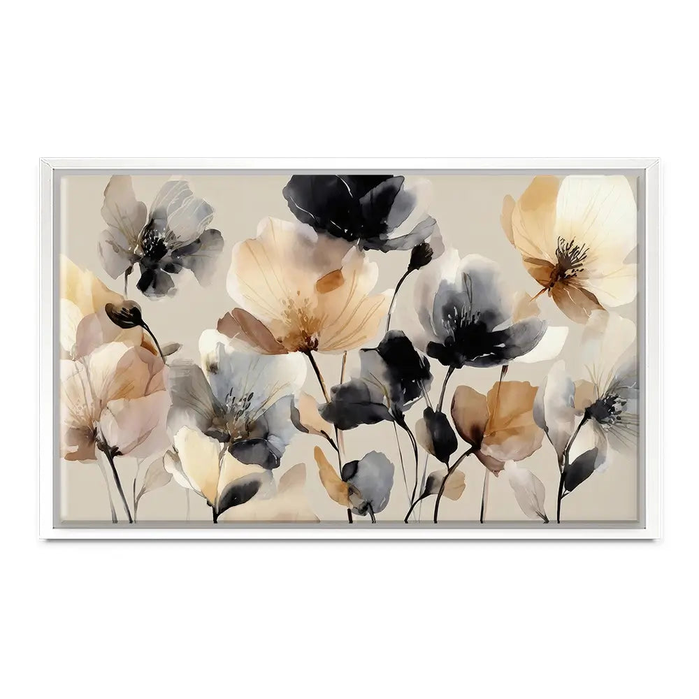 Bright And Bold Floral Canvas Print Bright And Bold Floral Canvas Print wall art product Petals Prints Design - Independent