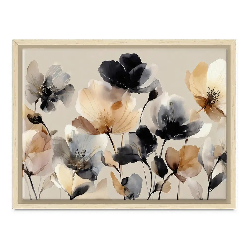 Bright And Bold Floral Canvas Print Bright And Bold Floral Canvas Print wall art product Petals Prints Design - Independent