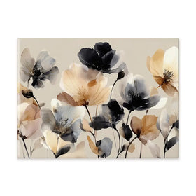 Bright And Bold Floral Canvas Print Bright And Bold Floral Canvas Print wall art product Petals Prints Design - Independent