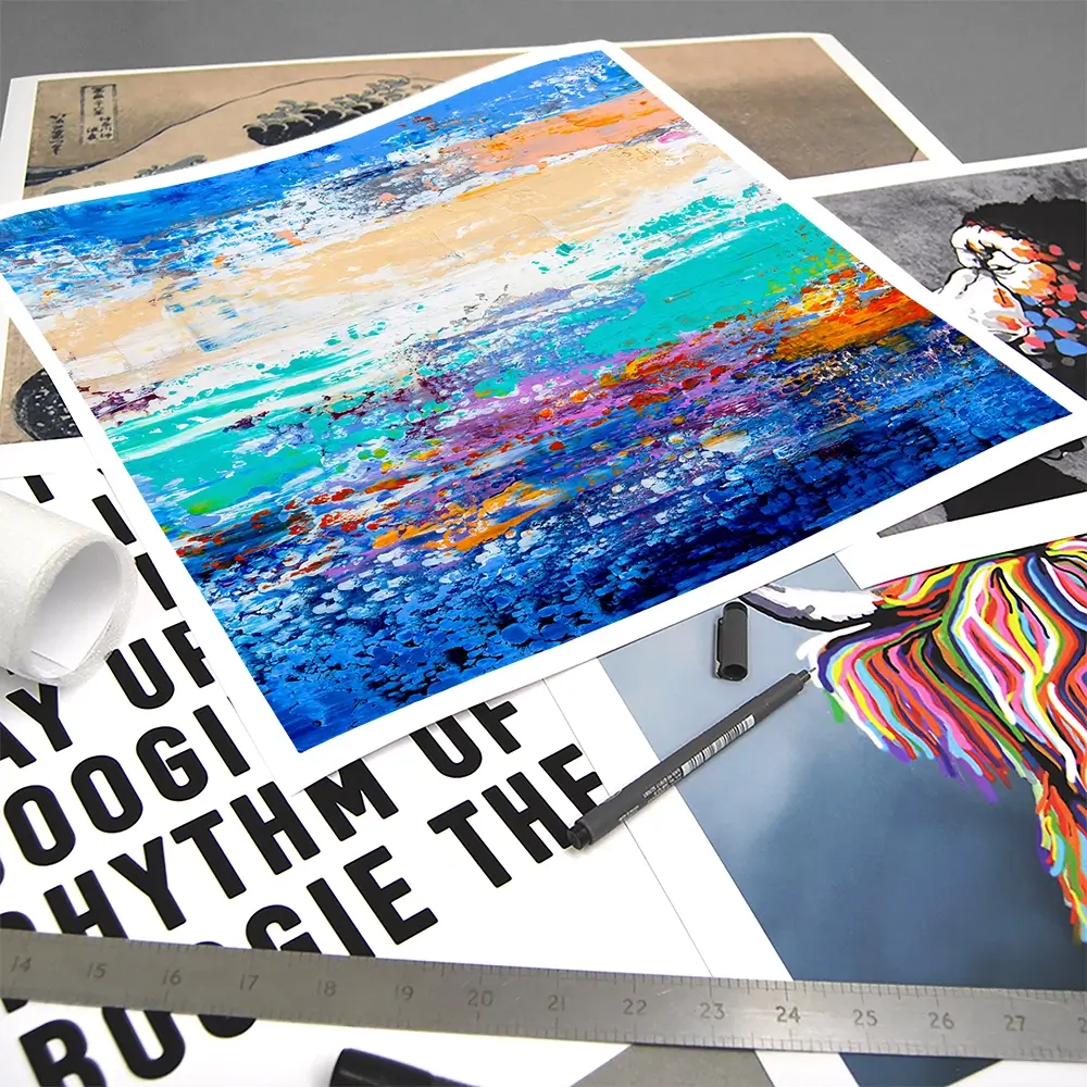 Bright And Colourful Square Art Print Bright And Colourful Square Art Print wall art product S-BELOV / Shutterstock