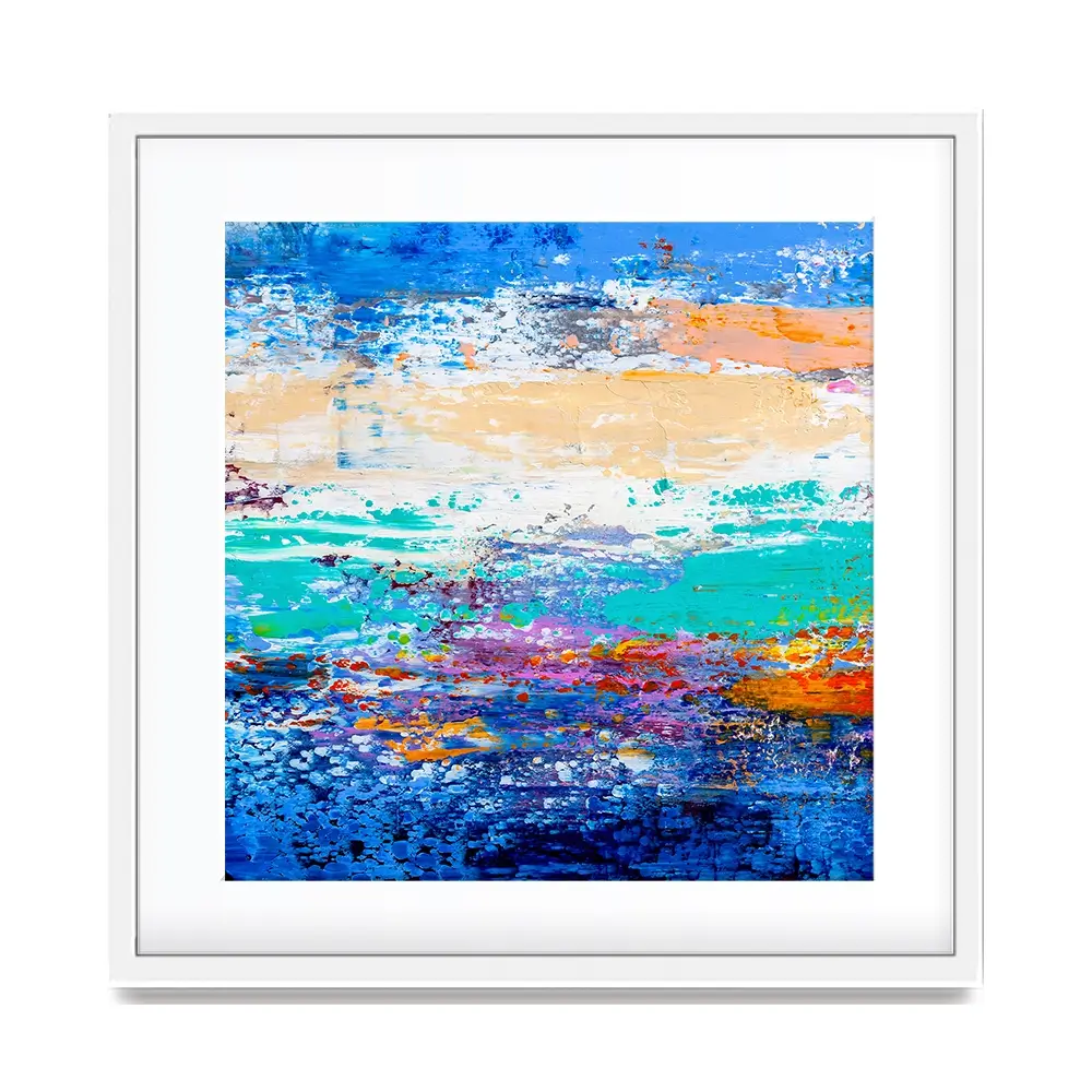 Bright And Colourful Square Framed Art Print Bright And Colourful Square Framed Art Print wall art product S-BELOV / Shutterstock