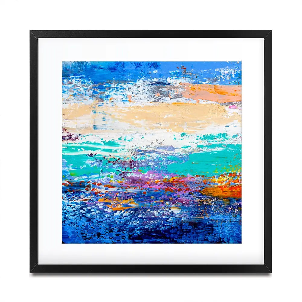 Bright And Colourful Square Framed Art Print Bright And Colourful Square Framed Art Print wall art product S-BELOV / Shutterstock