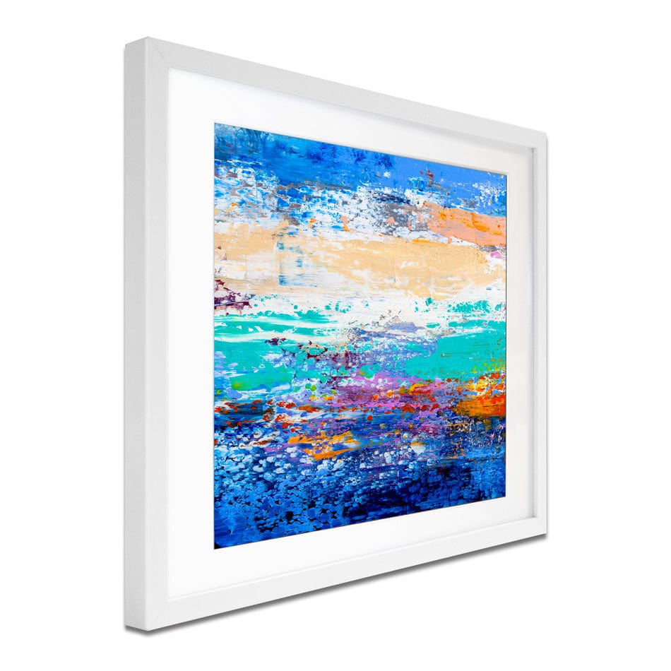 Bright And Colourful Square Framed Art Print wall art product S-BELOV / Shutterstock