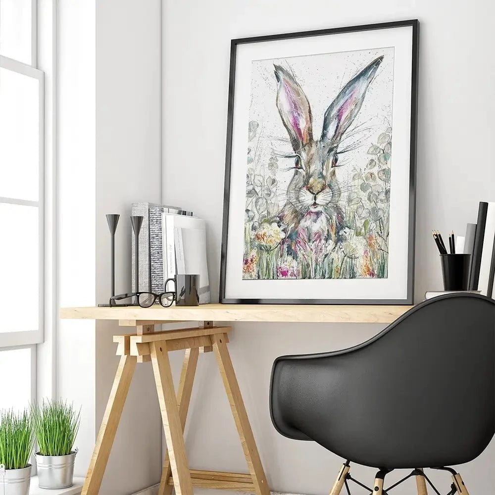Bright Eyes Framed Art Print Bright Eyes Framed Art Print wall art product Nicola Jane Rowles