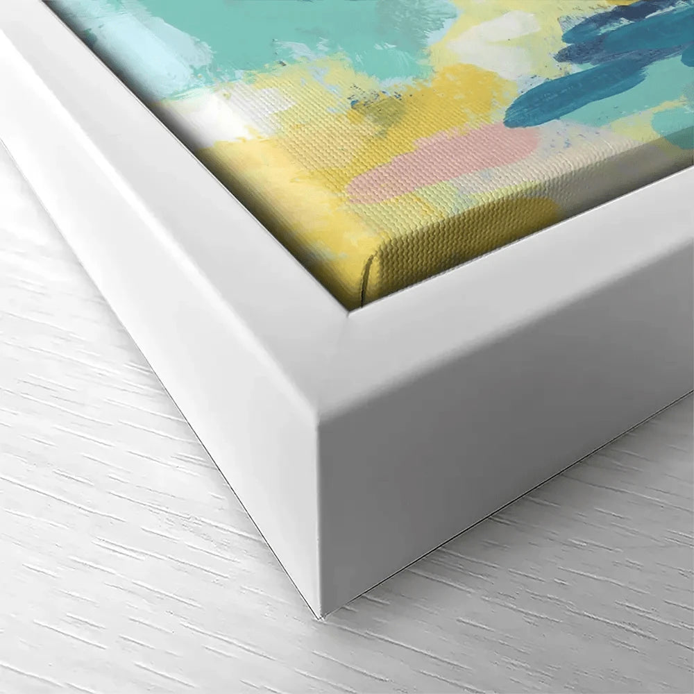 Bright Heron Canvas Print Bright Heron Canvas Print wall art product June Erica Vess