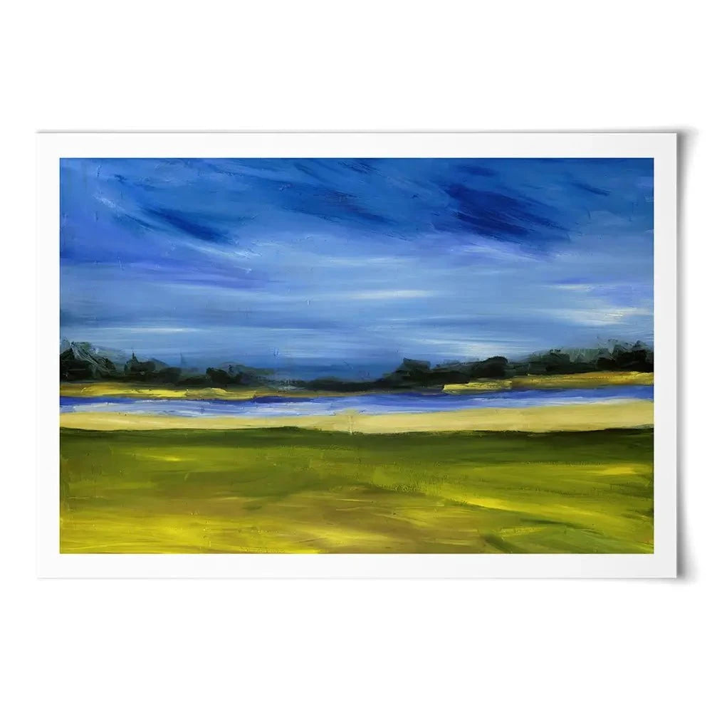 Bright Marsh Art Print Bright Marsh Art Print wall art product Erin McGee Ferrell