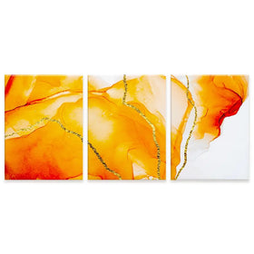 Bright Orange Trio Canvas Print Bright Orange Trio Canvas Print wall art product CARACOLLA / Shutterstock