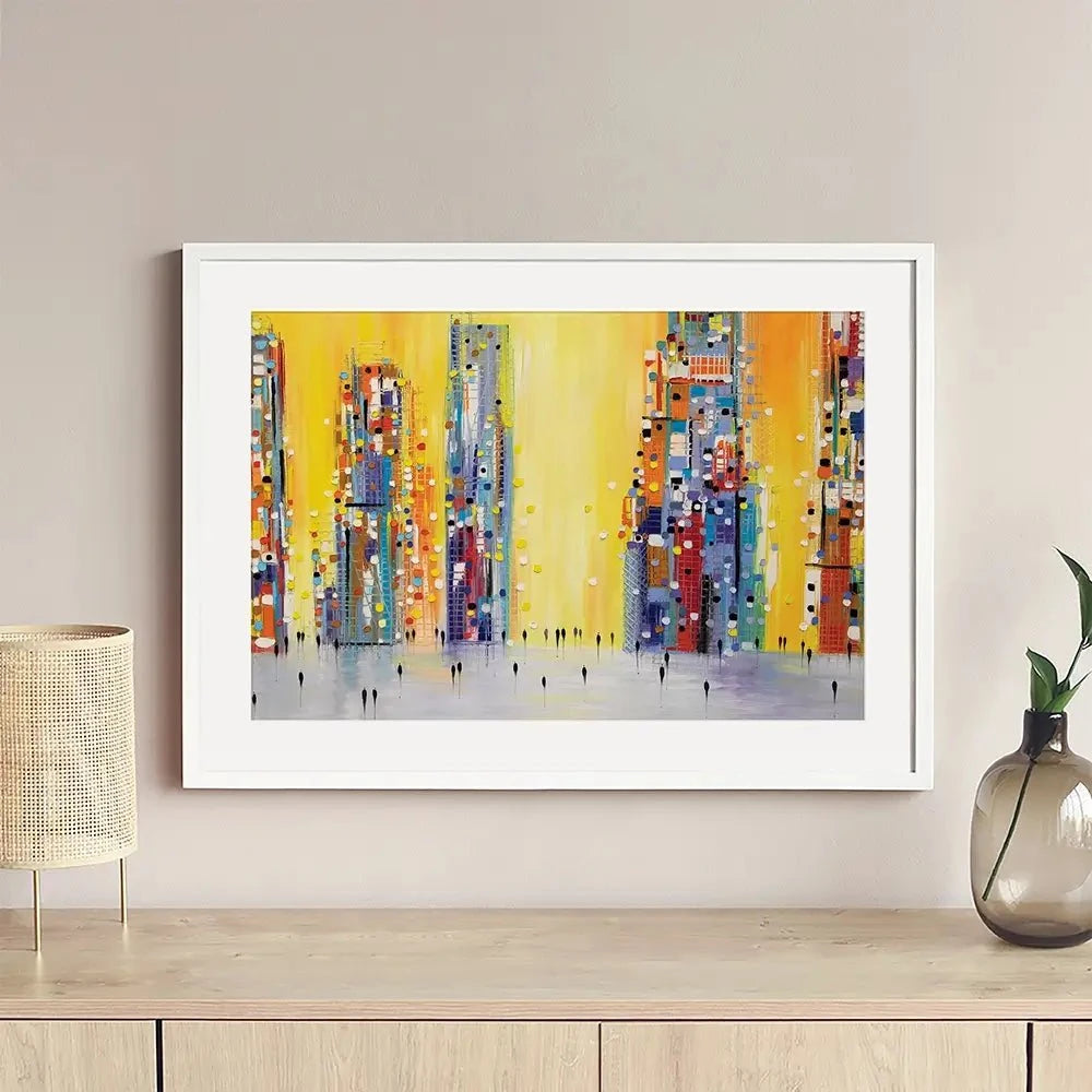 Bright Sunny Day Framed Art Print Bright Sunny Day Framed Art Print wall art product Ekaterina Ermilkina