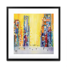 Bright Sunny Day Square Framed Art Print Bright Sunny Day Square Framed Art Print wall art product Ekaterina Ermilkina