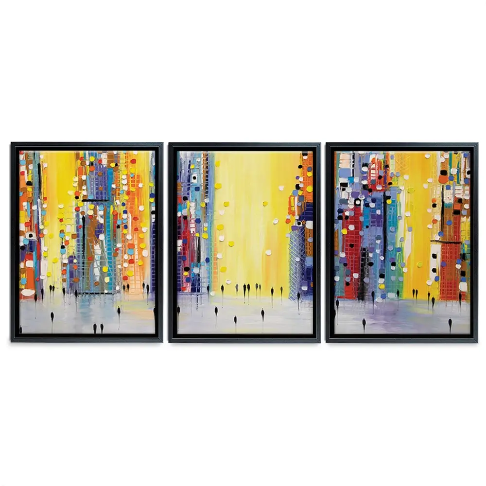 Bright Sunny Day Trio Canvas Print Bright Sunny Day Trio Canvas Print wall art product Ekaterina Ermilkina