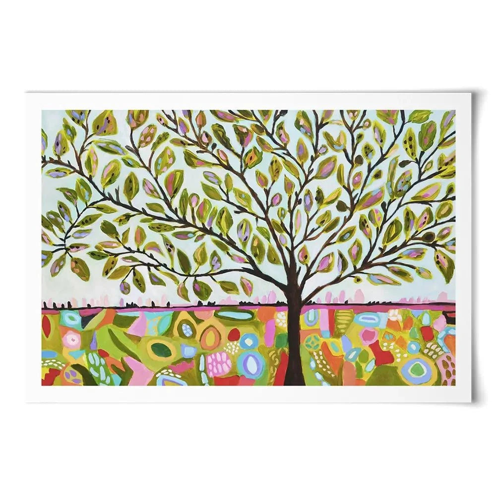Bright Tree Art Print Bright Tree Art Print wall art product Karen Fields