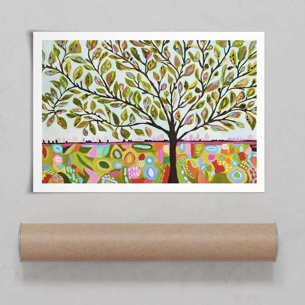 Bright Tree Art Print Bright Tree Art Print wall art product Karen Fields