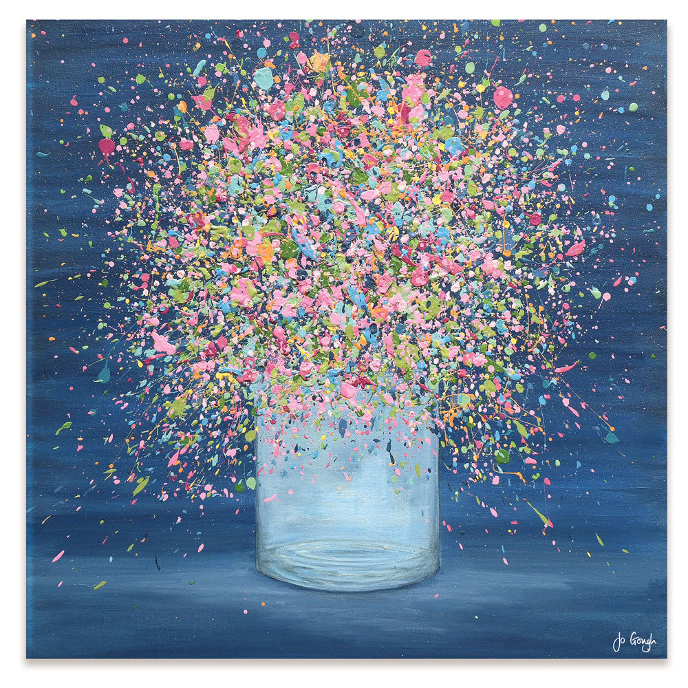 Bring Me Joy Canvas Print Bring Me Joy Canvas Print wall art product Jo Gough