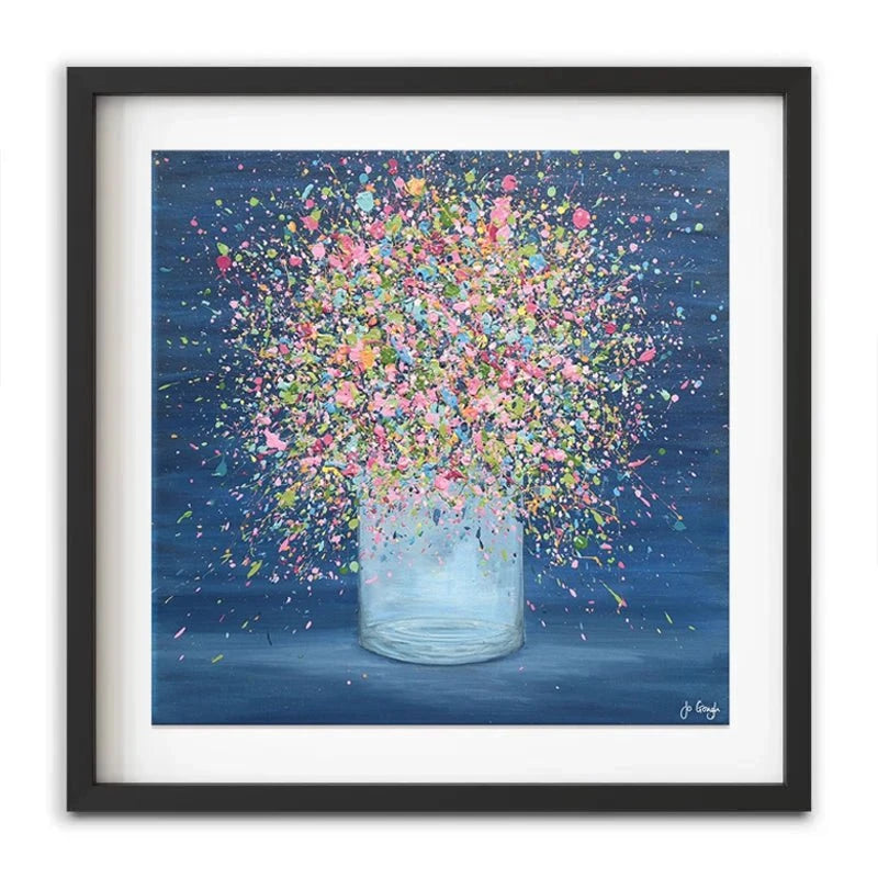 Bring Me Joy Framed Art Print Bring Me Joy Framed Art Print wall art product Jo Gough