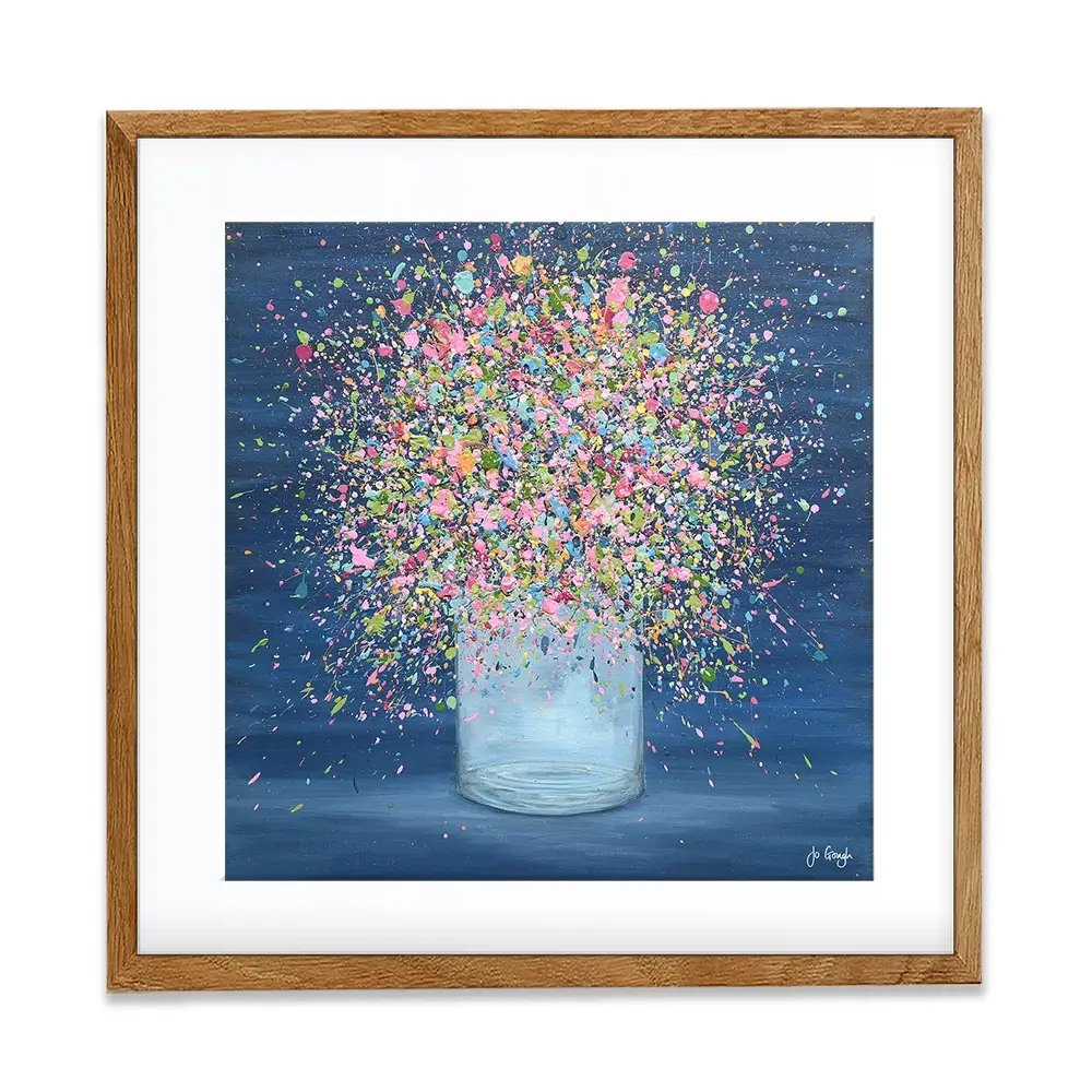 Bring Me Joy Framed Art Print Bring Me Joy Framed Art Print wall art product Jo Gough