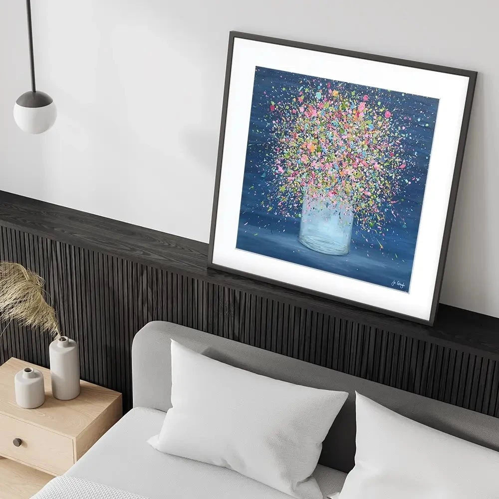 Bring Me Joy Framed Art Print Bring Me Joy Framed Art Print wall art product Jo Gough