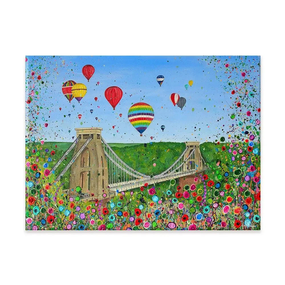 Bristol Suspension Bridge Canvas Print Bristol Suspension Bridge Canvas Print wall art product Jo Gough