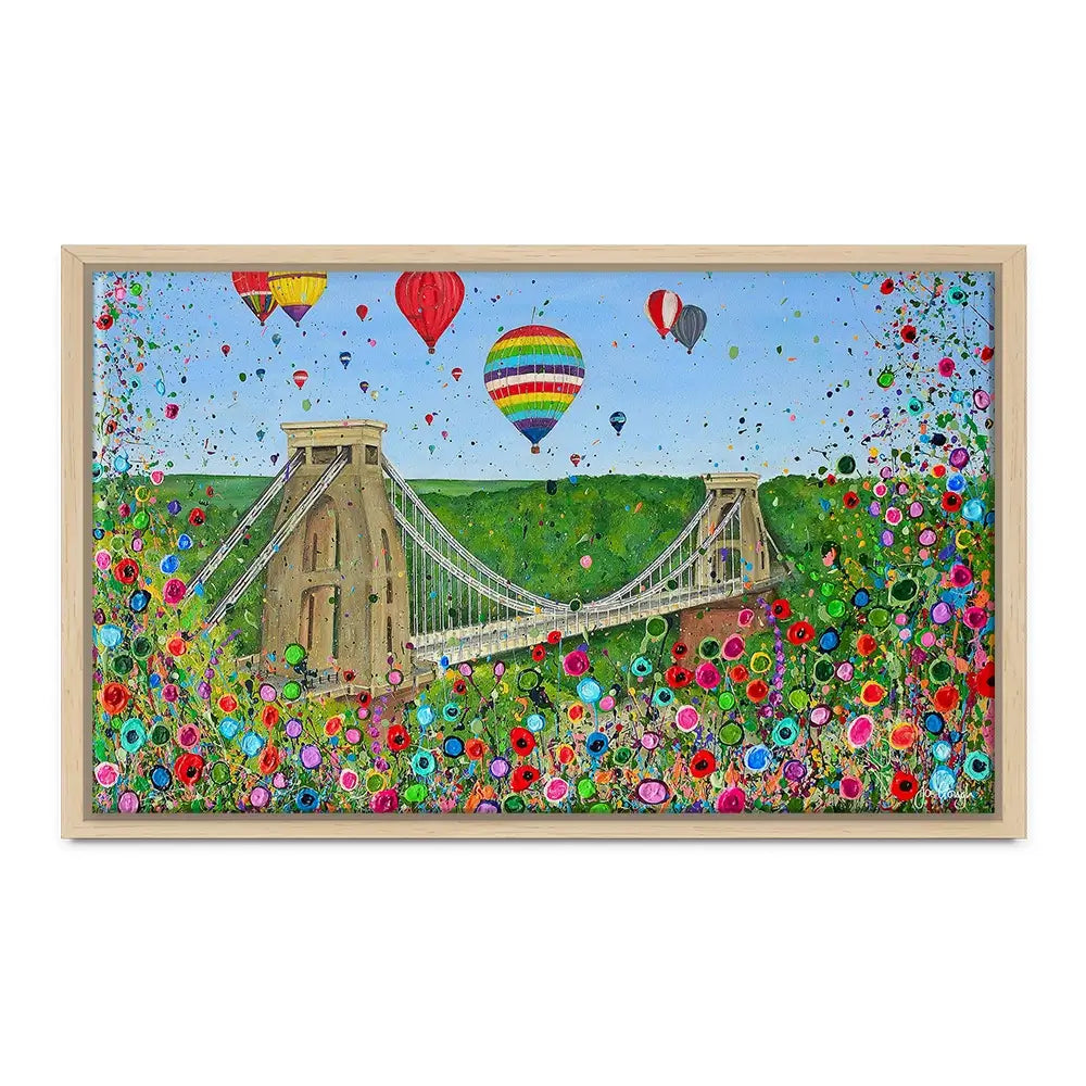 Bristol Suspension Bridge Oversized Canvas Print Bristol Suspension Bridge Oversized Canvas Print wall art product Jo Gough