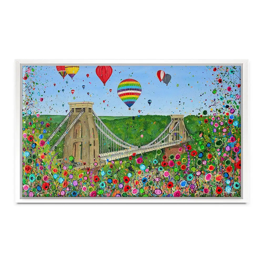 Bristol Suspension Bridge Oversized Canvas Print Bristol Suspension Bridge Oversized Canvas Print wall art product Jo Gough