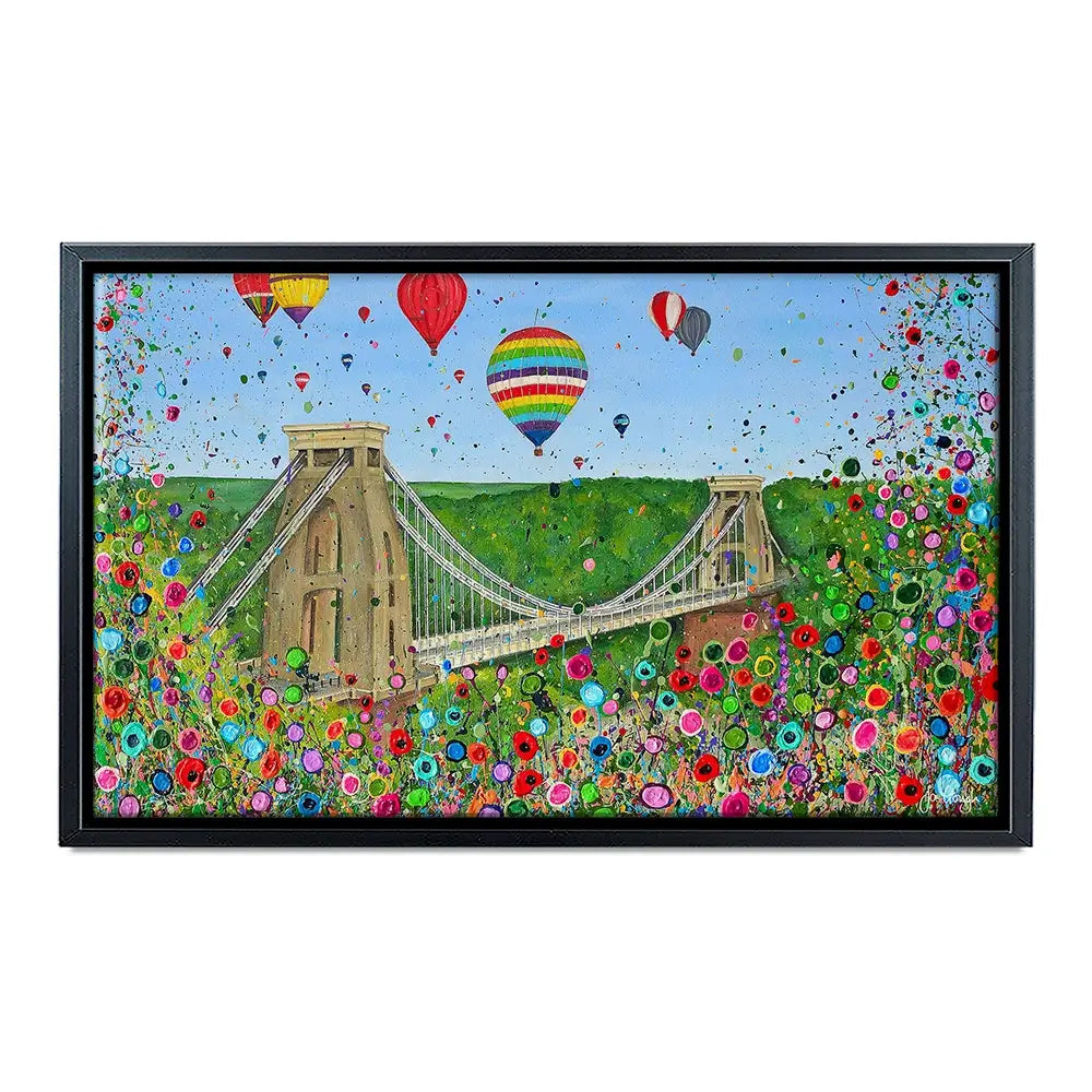 Bristol Suspension Bridge Oversized Canvas Print Bristol Suspension Bridge Oversized Canvas Print wall art product Jo Gough