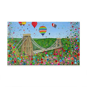 Bristol Suspension Bridge Oversized Canvas Print Bristol Suspension Bridge Oversized Canvas Print wall art product Jo Gough