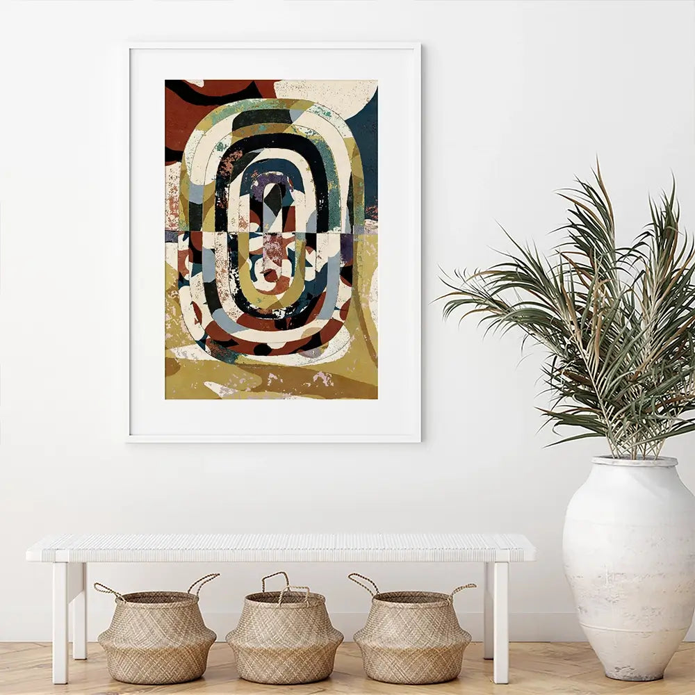 Broken Portal Framed Art Print Broken Portal Framed Art Print wall art product Treechild