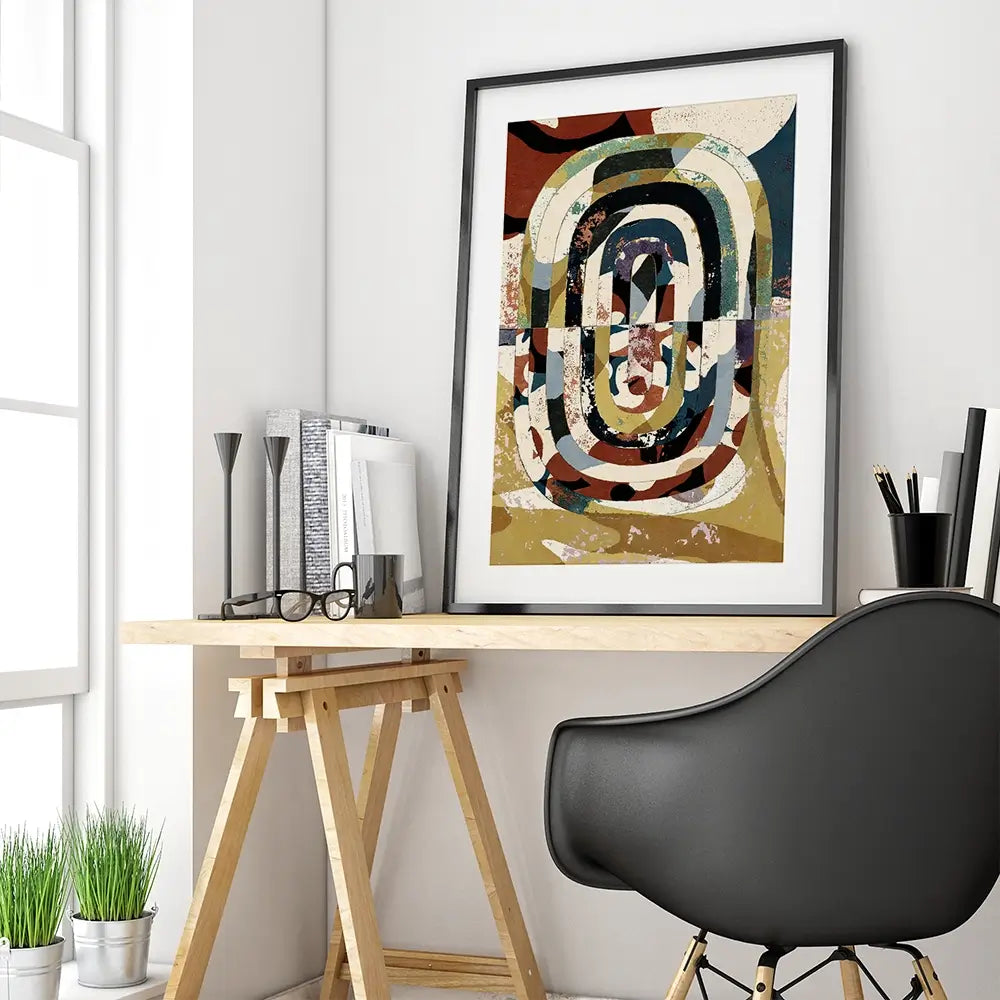 Broken Portal Framed Art Print Broken Portal Framed Art Print wall art product Treechild