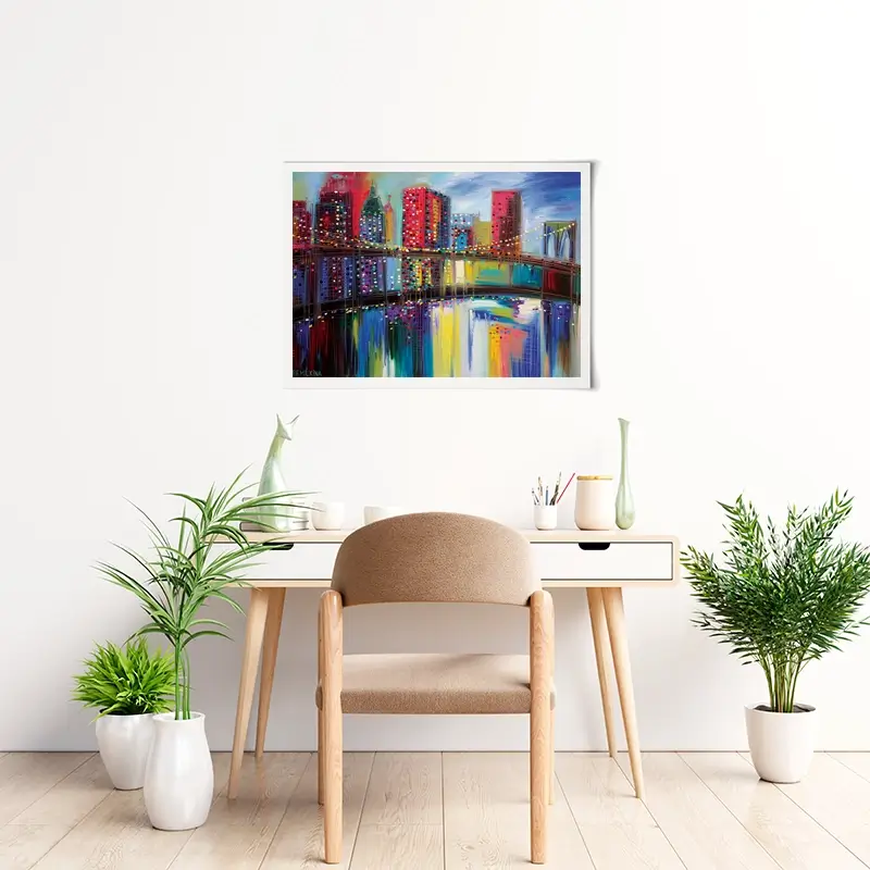Brooklyn Bridge Art Print Brooklyn Bridge Art Print wall art product Ekaterina Ermilkina