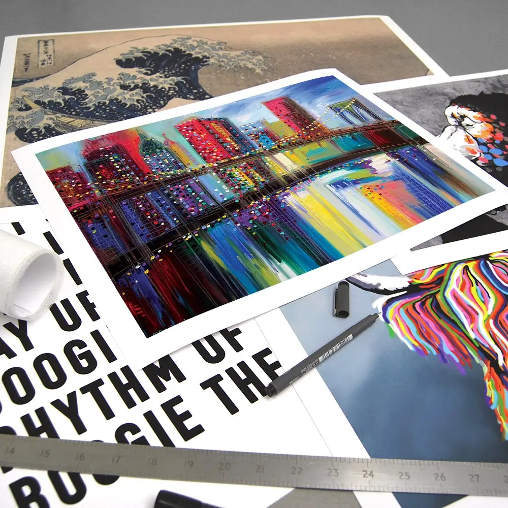 Brooklyn Bridge Art Print Brooklyn Bridge Art Print wall art product Ekaterina Ermilkina