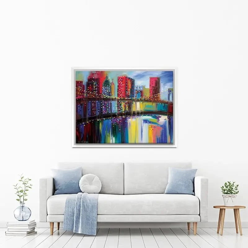 Brooklyn Bridge Canvas Print Brooklyn Bridge Canvas Print wall art product Ekaterina Ermilkina