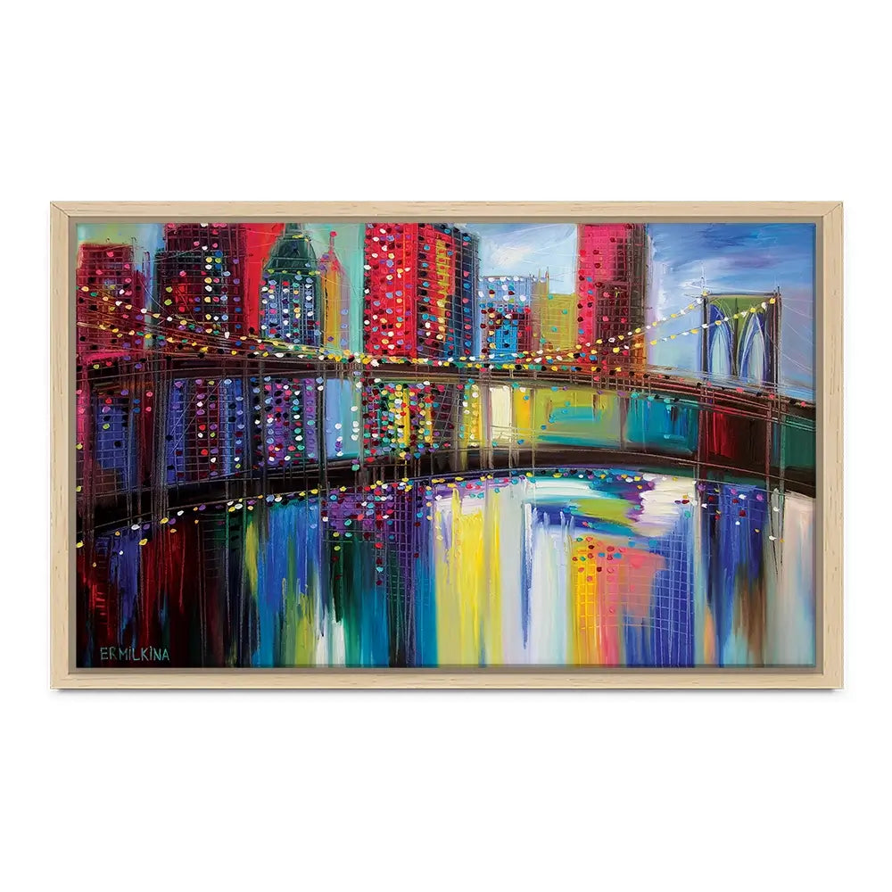 Brooklyn Bridge Canvas Print Brooklyn Bridge Canvas Print wall art product Ekaterina Ermilkina