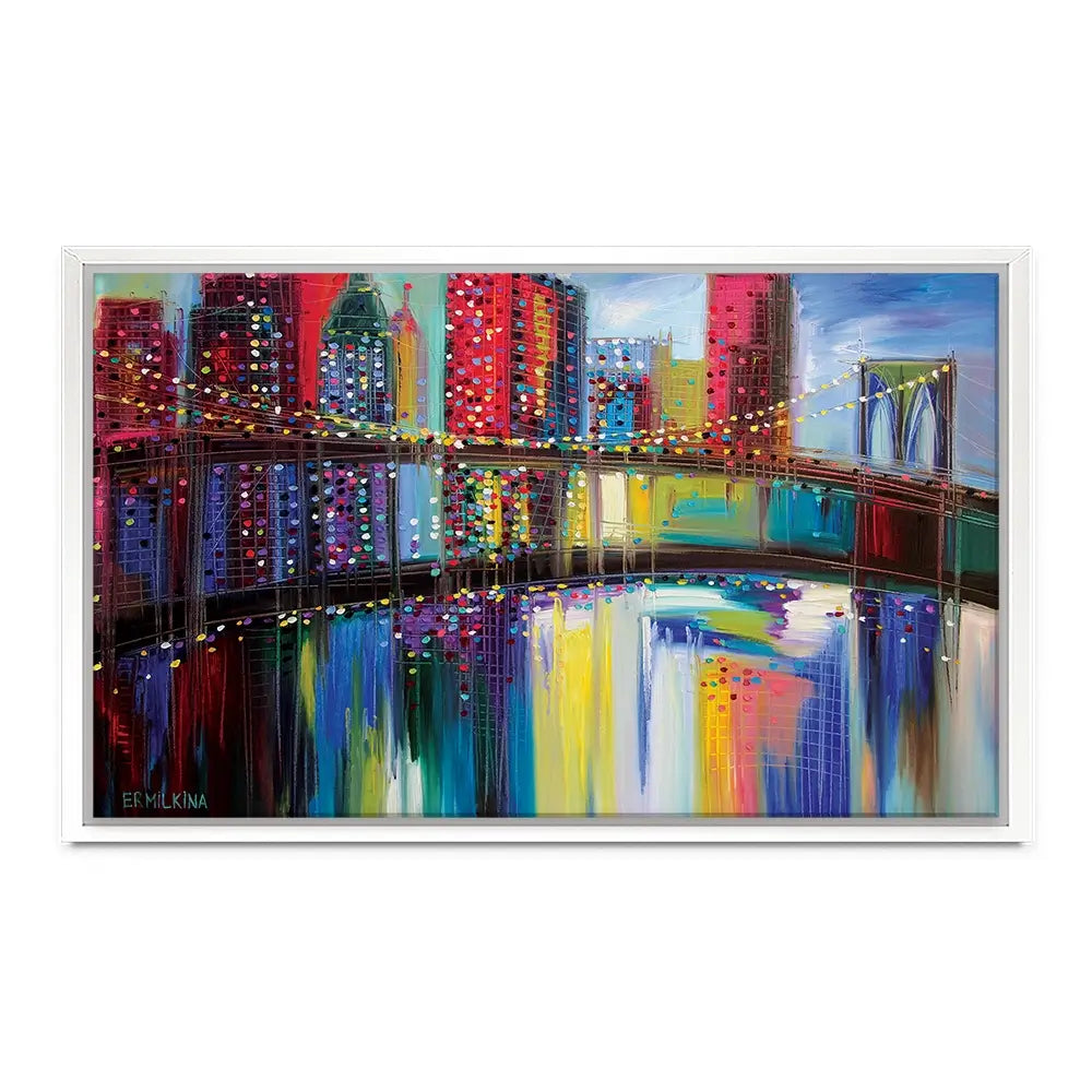 Brooklyn Bridge Canvas Print Brooklyn Bridge Canvas Print wall art product Ekaterina Ermilkina