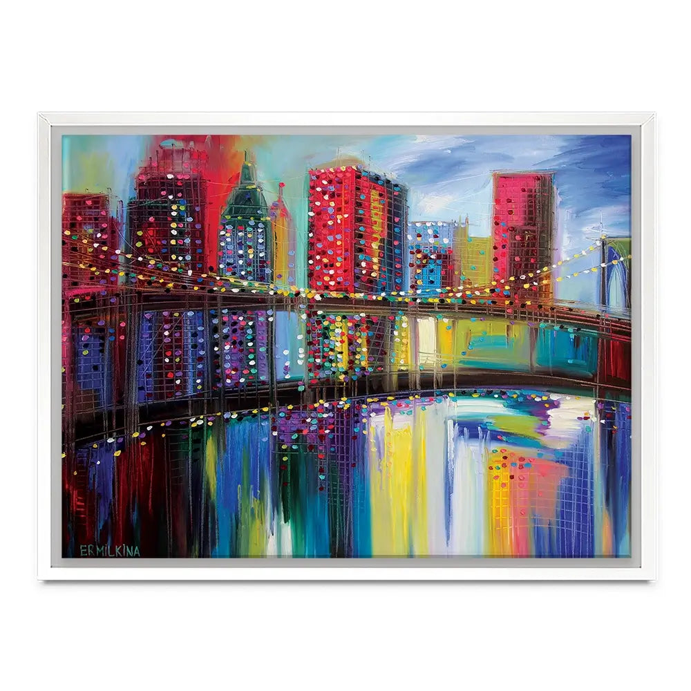 Brooklyn Bridge Canvas Print Brooklyn Bridge Canvas Print wall art product Ekaterina Ermilkina