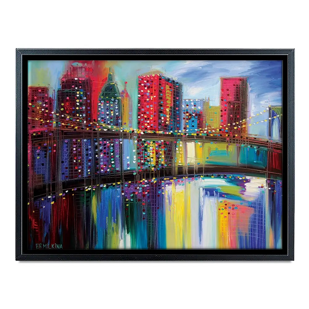 Brooklyn Bridge Canvas Print Brooklyn Bridge Canvas Print wall art product Ekaterina Ermilkina