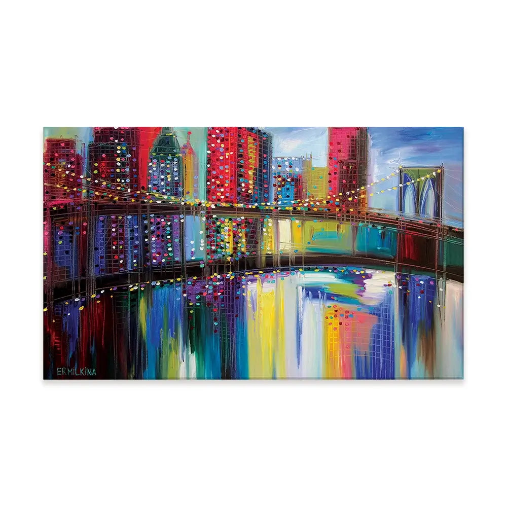 Brooklyn Bridge Canvas Print Brooklyn Bridge Canvas Print wall art product Ekaterina Ermilkina