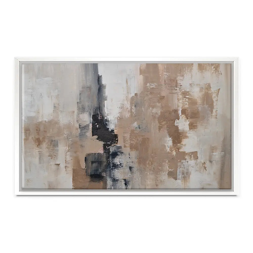 Brown Grey Blend Canvas Print Brown Grey Blend Canvas Print wall art product Art Print Shop