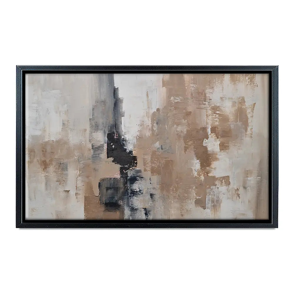 Brown Grey Blend Canvas Print Brown Grey Blend Canvas Print wall art product Art Print Shop