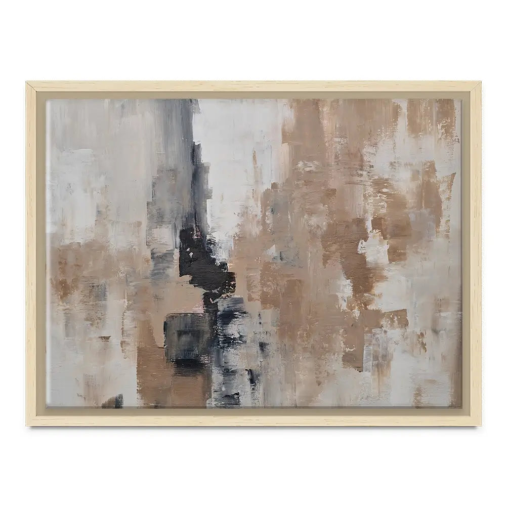 Brown Grey Blend Canvas Print Brown Grey Blend Canvas Print wall art product Art Print Shop