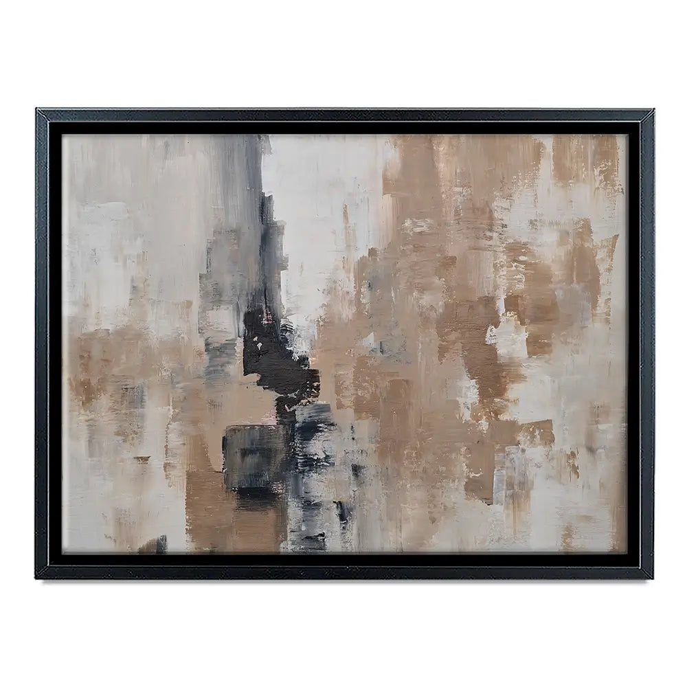 Brown Grey Blend Canvas Print Brown Grey Blend Canvas Print wall art product Art Print Shop