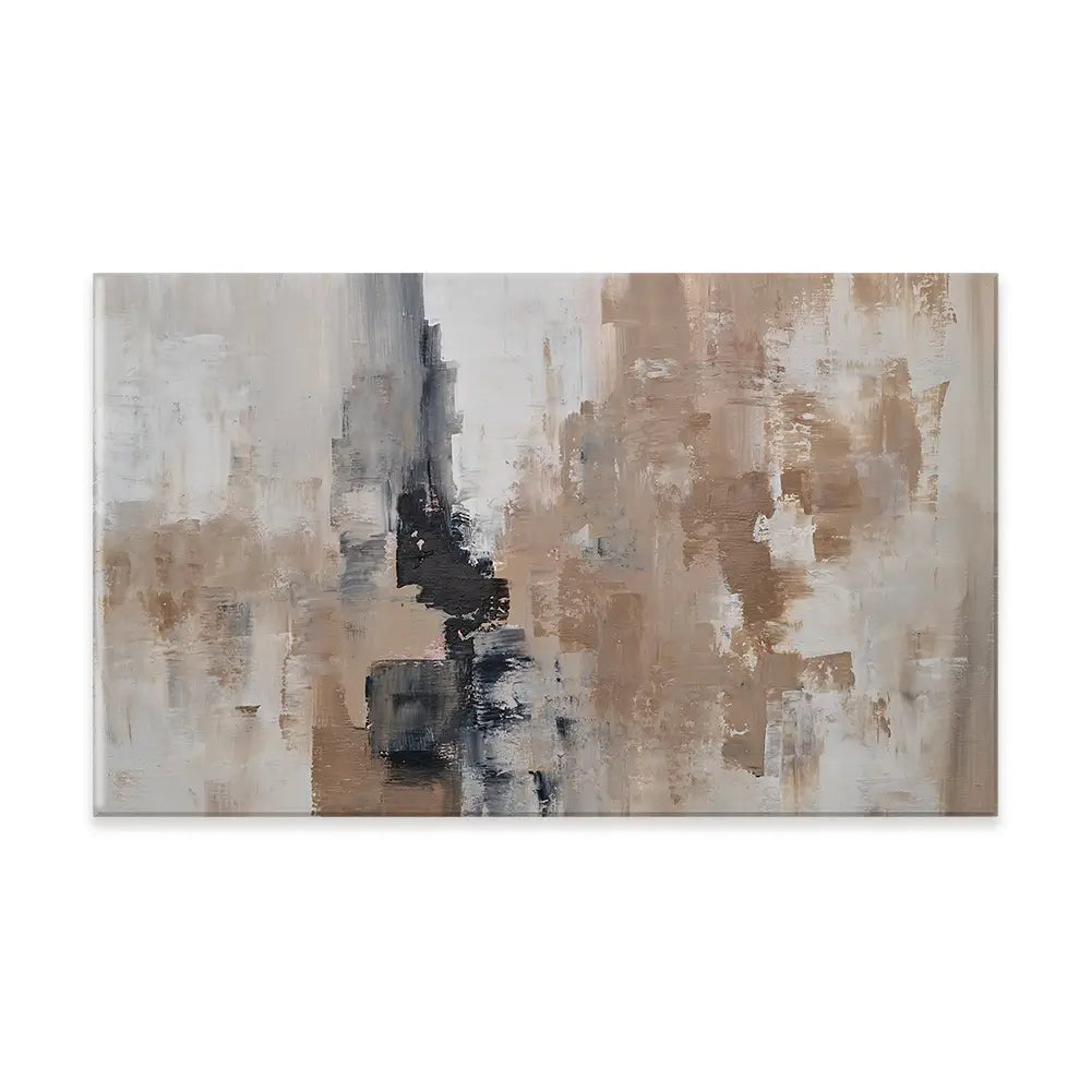 Brown Grey Blend Canvas Print Brown Grey Blend Canvas Print wall art product Art Print Shop